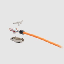 Nikomax Krimpelhető STP dugó, CAT6a (NMC-RJ88SA2-NT-MT) kábel és adapter