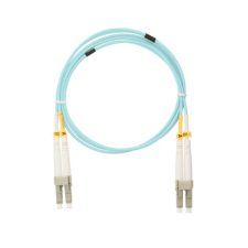 Nikomax LC-LC duplex OM3 optikai patch kábel 2m Akvamarin kábel és adapter