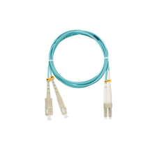 Nikomax OM3 Száloptikás Kábel 2m Blue kábel és adapter