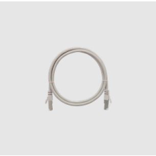 Nikomax Patch kábel F/UTP CAT5e LSOH, 1m, szürke kábel és adapter