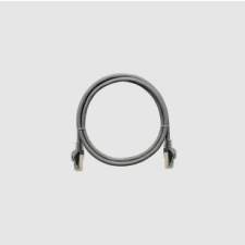 Nikomax Patch kábel F/UTP, Essential Series, CAT5e, LSZH, 5m, szürke kábel és adapter