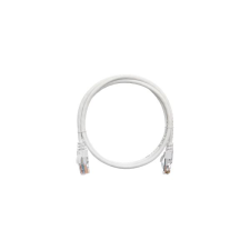 Nikomax patch kábel S/FTP, CAT6a, LSZH, 20m, fehér  (NMC-PC4SA55B-200-C-WT) (NMC-PC4SA55B-200-C-WT) kábel és adapter