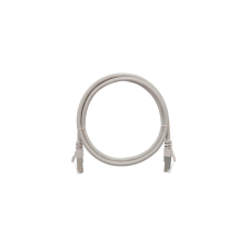 Nikomax patch kábel s/ftp, cat6a, pvc, 10m, szürke nmc-pc4sa55b-100-gy kábel és adapter