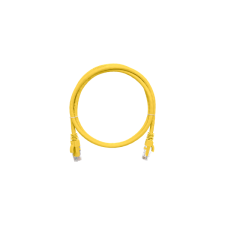 Nikomax patch kábel s/ftp, cat6a, pvc, 20m, sárga nmc-pc4sa55b-200-yl kábel és adapter