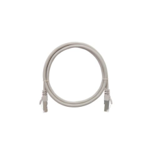 Nikomax patch kábel S/FTP, CAT6a, PVC, 5m, szürke (NMC-PC4SA55B-050-GY) (NMC-PC4SA55B-050-GY) kábel és adapter