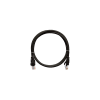 Nikomax patch kábel UTP, CAT5e, LSZH, 15m, fekete (NMC-PC4UD55B-150-C-BK) (NMC-PC4UD55B-150-C-BK)