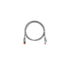 Nikomax Patch kábel UTP CAT6 LSOH, 1.5m, szürke kábel és adapter
