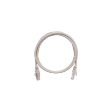 Nikomax patch kábel UTP, CAT6, LSZH, 15m, szürke (NMC-PC4UE55B-150-C-GY) kábel és adapter