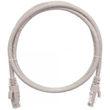 Nikomax patch kábel UTP, CAT6, LSZH, 20m, szürke (NMC-PC4UE55B-200-C-GY) kábel és adapter
