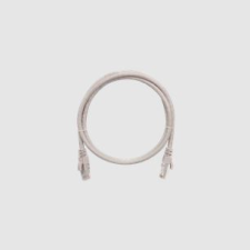 Nikomax Patch kábel UTP, CAT6, LSZH, 2m, fehér (NMC-PC4UE55B-020-C-WT) kábel és adapter