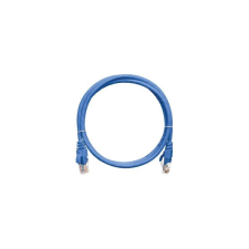 Nikomax patch kábel utp, cat6, pvc, 1m, kék nmc-pc4ue55b-010-bl kábel és adapter