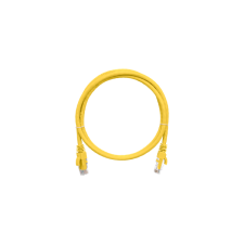 Nikomax patch kábel utp, cat6, pvc, 1m, sárga nmc-pc4ue55b-010-yl kábel és adapter