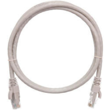 Nikomax Patch kábel UTP, CAT6, PVC, 20m, sárga kábel és adapter