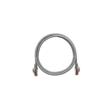 Nikomax S/FTP CAT6a Patch kábel 0.5m Szürke (NMC-PC4SA55B-ES-005-C-GY) kábel és adapter