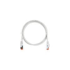 Nikomax S/FTP CAT6a Patch kábel 2m - Fehér (NMC-PC4SA55B-020-WT) kábel és adapter