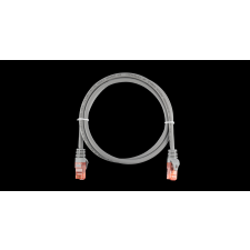 Nikomax U/UTP CAT6a Patch kábel 5m Szürke kábel és adapter