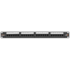 Nikomax Unshielded patch panel 24 ports 19" 1U Category 6
