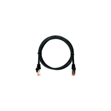Nikomax UTP CAT6A Összekötő Fekete 10m NMC-PC4SA55B-ES-100-C-BK kábel és adapter