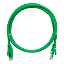 Nikomax UTP CAT6A Összekötő Zöld 10m NMC-PC4SA55B-100-GN kábel és adapter