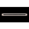 Nikomax - UTP Patch panel, Cat.5e , Snap-in betétes, 1U - NMC-RP24-BLANK-1U-MT