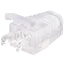 Nikomax UTP Törésgátló Átlátszó 3cm NMC-RJBOOT65S-TR-100 kábel és adapter