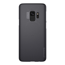 Nillkin AIR műanyag telefonvédő (gumírozott, lyukacsos) FEKETE [Samsung Galaxy S9 (SM-G960)] (5996457753222) tok és táska