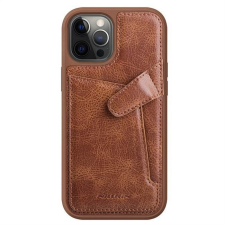 Nillkin Aoge bőrtok Apple iPhone 12 Pro / 12 Max Brown telefontok tok és táska