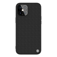 Nillkin APPLE iPhone 12 Pro Max, NILLKIN TEXTURED mobiltok, Textúrált minta, Fekete tok és táska