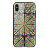 Nillkin BRILLIANCE telefonvédő szilikon keret (BUMPER, közepesen ütésálló, edzett üveg hátlap, mandala minta) SZÍNES Apple iPhone XS Max 6.5