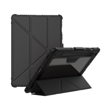 Nillkin BUMPER PRO szilikon telefonvédő (aktív FLIP. ütésállóság. asztali tartó) FEKETE tok és táska