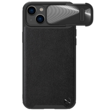 Nillkin CamShield bőr tok S iPhone 14 6.1 2022 Fekete tok és táska
