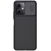 Nillkin CamShield Case Xiaomi Redmi Note 12 5G / Poco X5 5G kameravédővel fekete tok