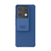 Nillkin CAMSHIELD műanyag telefonvédő (szilikon keret, ütésállóság, kameravédő, csíkos) SÖTÉTKÉK Xiaomi Redmi Note 13 5G