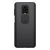Nillkin CAMSHIELD műanyag telefonvédő ( Xiaomi Redmi Note 9S szilikon keret, közepesen ütésálló, kamera védelem) fekete