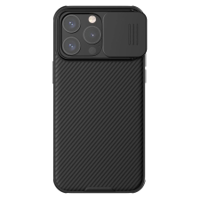 Nillkin CamShield PRO kemény tok Apple iPhone 15 Pro Max készülékhez fekete tok és táska