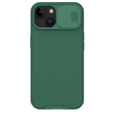 Nillkin CamShield Pro mágneses tok iPhone 15 kamera védőtok - zöld tok és táska