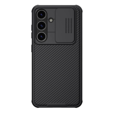 Nillkin CAMSHIELD PRO MAGNETIC műanyag telefonvédő (ütésállóság. kameravédő. mágneses. csíkos) FEKETE tok és táska