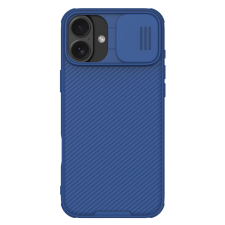 Nillkin CamShield PRO merev tok Apple iPhone 16 készülékhez kék tok és táska
