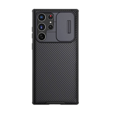 Nillkin CamShield Pro Samsung S22 ultra tok fekete (038358) (NI038358) - Telefontok tok és táska