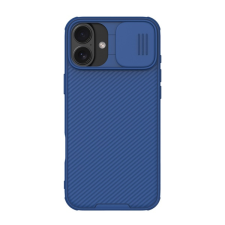 Nillkin camshield pro szilikon telefonvédő (ütésállóság, kameravédő, csíkos) sötétkék gp-162306 tok és táska