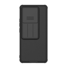 Nillkin CAMSHIELD PRO szilikon telefonvédő (ütésállóság. kameravédő. csíkos) FEKETE tok és táska