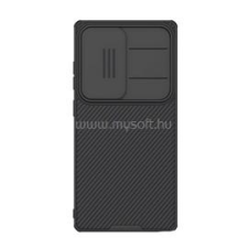 Nillkin CAMSHIELD PRO szilikon telefonvédő (ütésállóság, kameravédő, csíkos) FEKETE (GP-164952) tok és táska