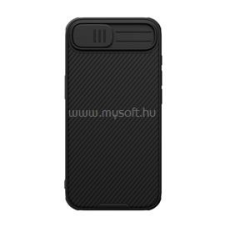 Nillkin CAMSHIELD PRO szilikon telefonvédő (ütésállóság, kameravédő, csíkos) FEKETE (GP-167442) tok és táska