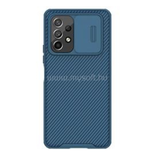 Nillkin CAMSHIELD PRO szilikon telefonvédő (ütésállóság, kameravédő, csíkos) SÖTÉTKÉK (GP-112532) tok és táska