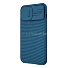Nillkin CAMSHIELD PRO szilikon telefonvédő (ütésállóság, kameravédő, csíkos) SÖTÉTKÉK (GP-126170) tok és táska