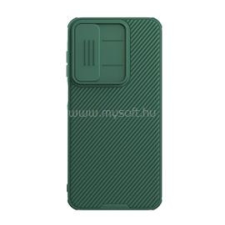 Nillkin CAMSHIELD PRO szilikon telefonvédő (ütésállóság, kameravédő, csíkos) SÖTÉTZÖLD (GP-167457) tok és táska