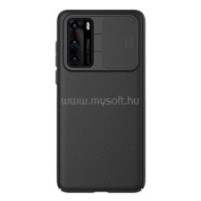 Nillkin CAMSHIELD szilikon telefonvédő (ütésállóság, kameravédő, csíkos) FEKETE (GP-95356) tok és táska