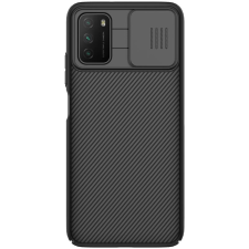 Nillkin CamShield Xiaomi Poco M3 Műanyag Tok - Fekete (GSETNIL00302N0) tok és táska