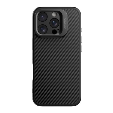 Nillkin CARBOPROP szilikon tok karbon minta Apple iPhone 16 Pro fekete tok és táska