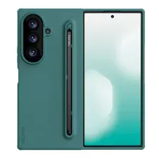 Nillkin Flex Pure Fold tok ceruzával Samsung Z Fold8 Ultra sötétzöld tok és táska